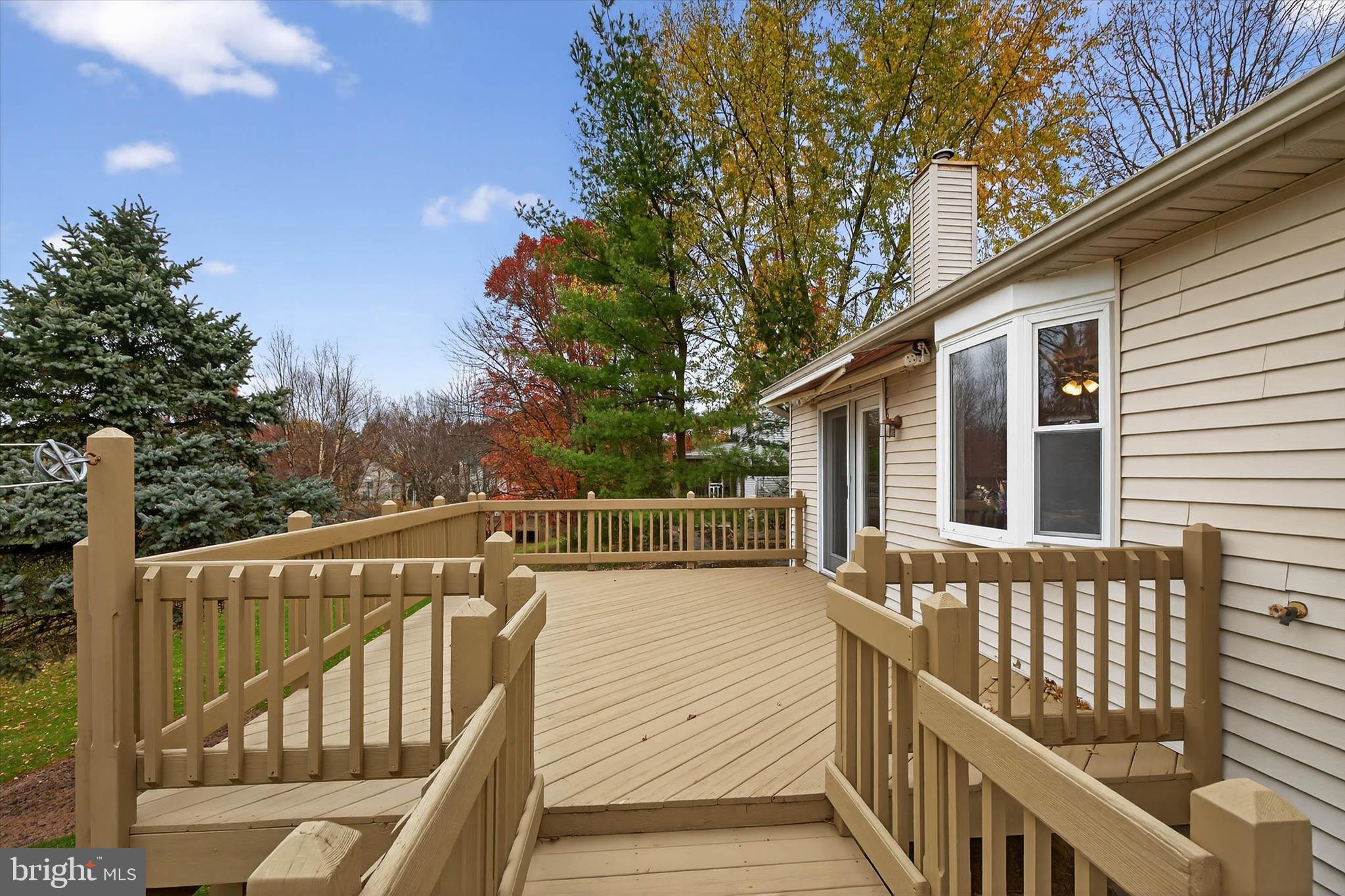 213 East 6th Street Lititz, PA 17543 - Photo 38 of 46 a view of a house with wooden deck