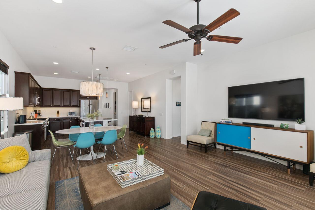 85559 Treviso Drive Indio, CA 92203 - Photo 9 of 30 a living room with furniture and a flat screen tv