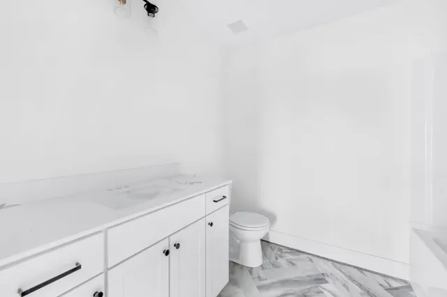 a view of bathroom with a sink