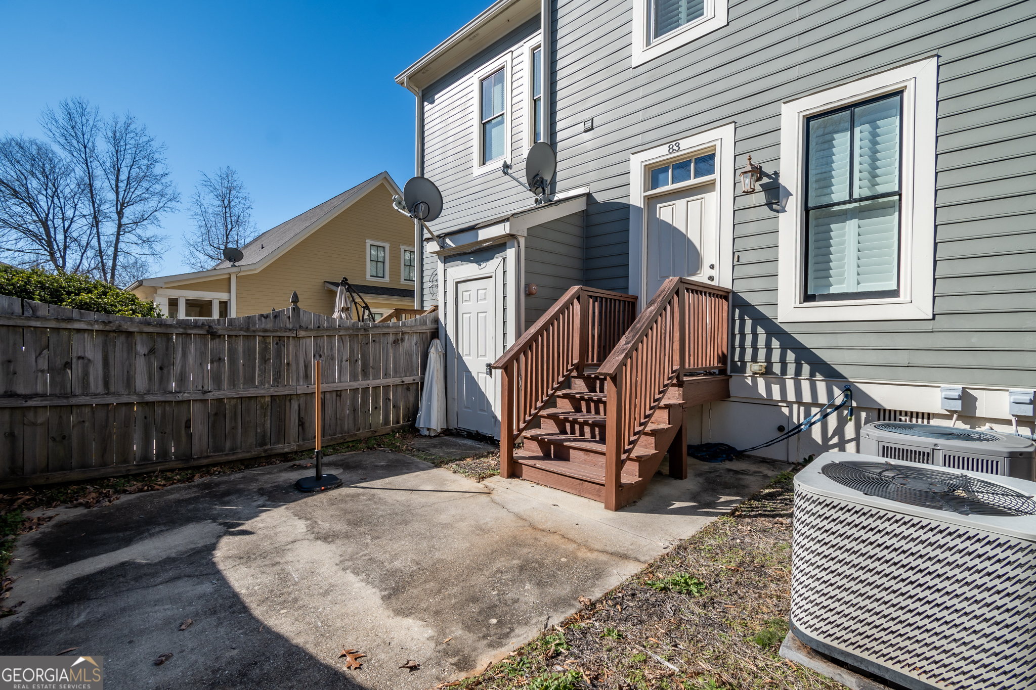 83 Charter Oak Drive Athens, GA 30607 - Photo 37 of 46 a view of a house with wooden floor roof and wooden fence