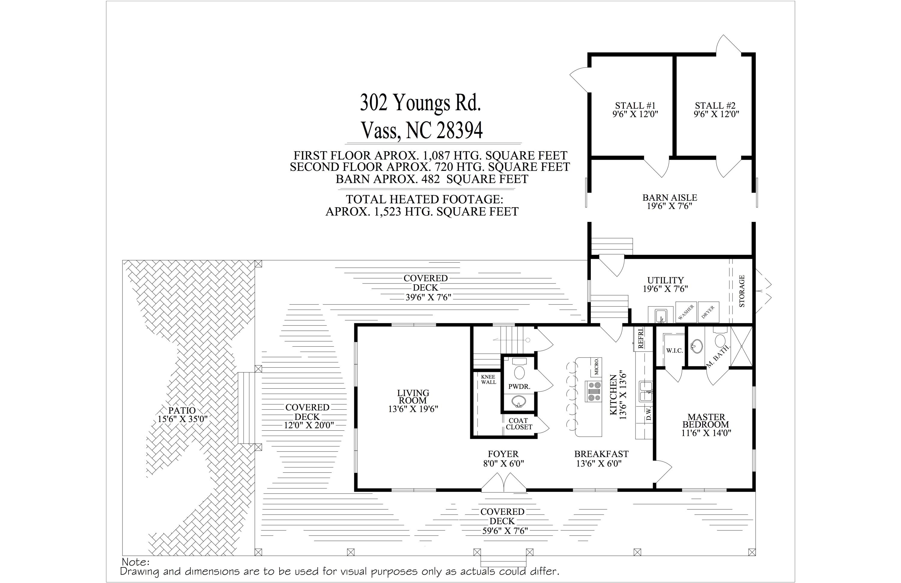 302 Youngs Road Vass, NC 28394 - Photo 38 of 39 302 YOUNGS RD-Model1