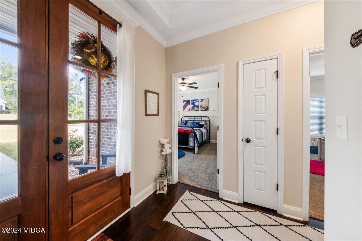 155 Carters Way Forsyth, GA 31029 - Photo 3 of 28 a view of an entryway with a livingroom