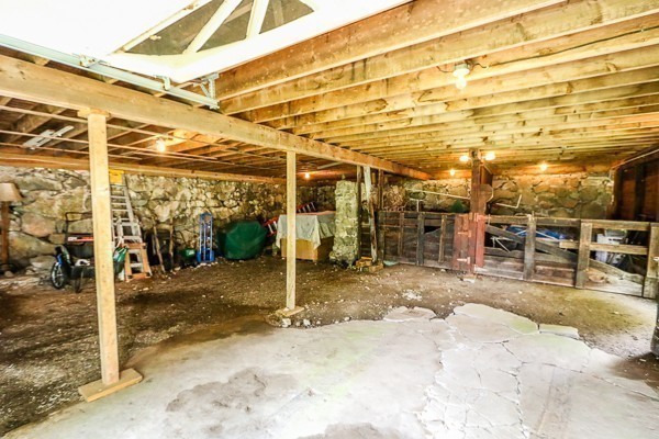 21 Endicott Road Boxford, MA 01921 - Photo 28 of 30 a view of a garage with wooden roof