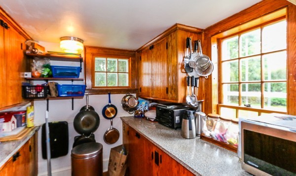 21 Endicott Road Boxford, MA 01921 - Photo 5 of 30 a kitchen with a large window and a sink