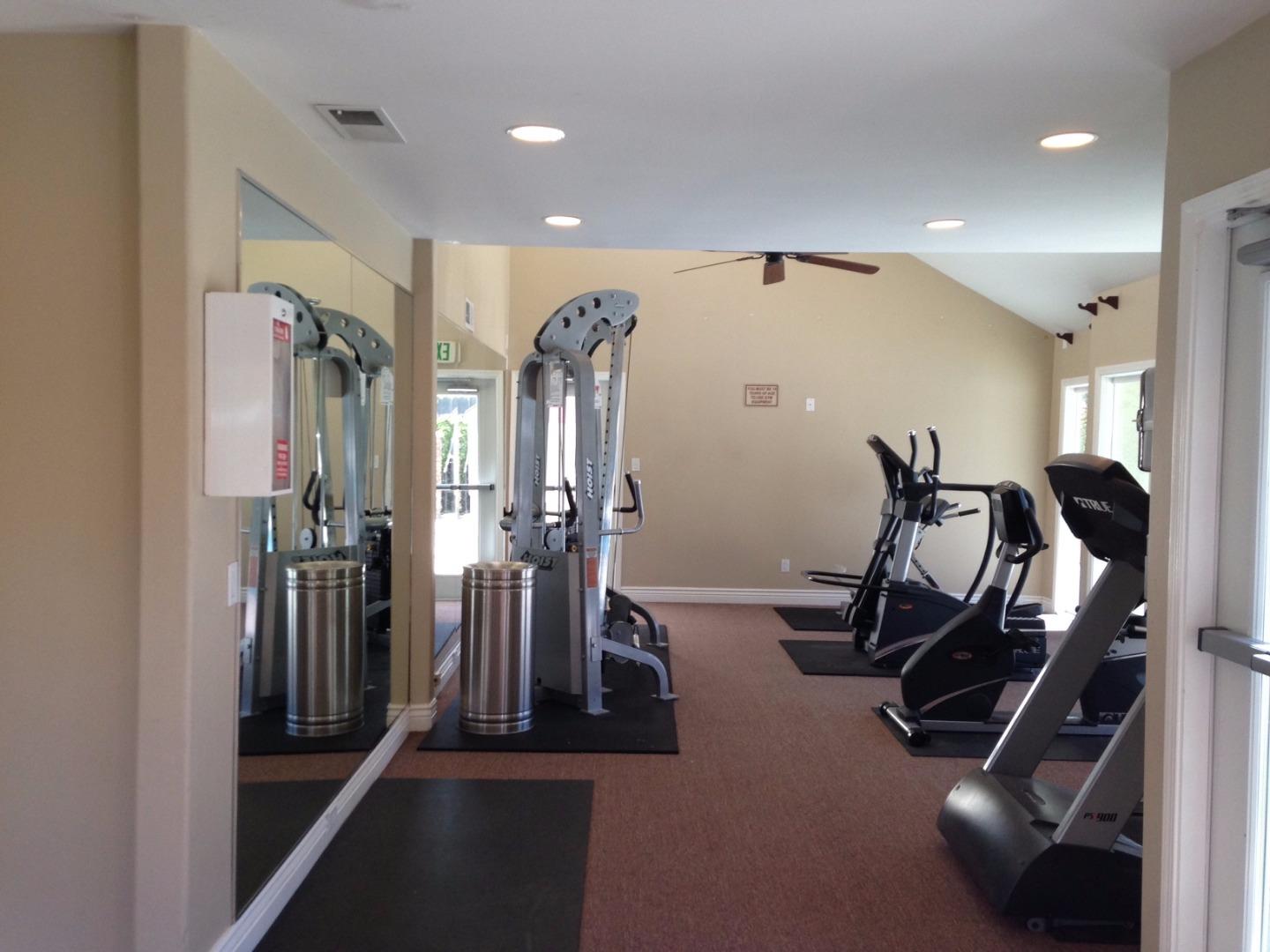 464 Dempsey Road, Unit 265 Milpitas, CA 95035 - Photo 14 of 15 a view of a room with gym equipment