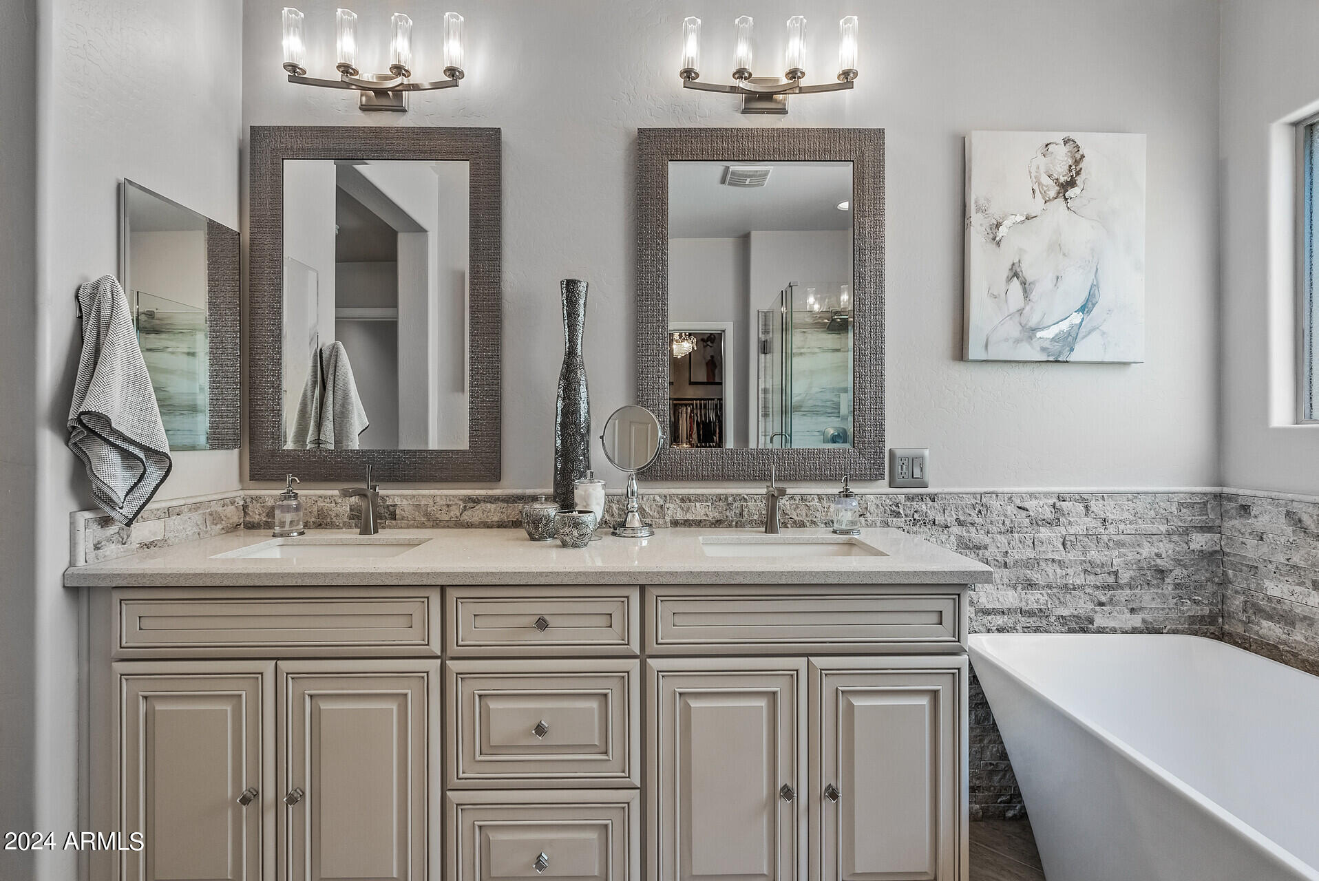 2292 South 155th Lane Goodyear, AZ 85338 - Photo 32 of 59 Dual Sink Vanity
