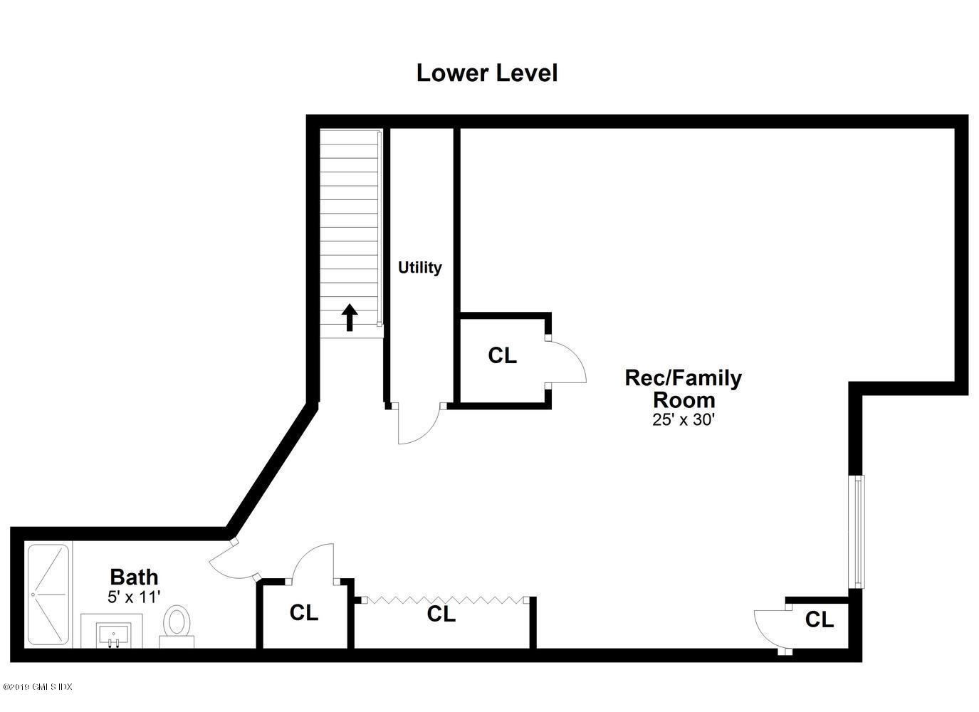 8 Sound Beach Ave Extension, Unit 4 Riverside, CT 06878 - Photo 24 of 25 a picture of a floor plan