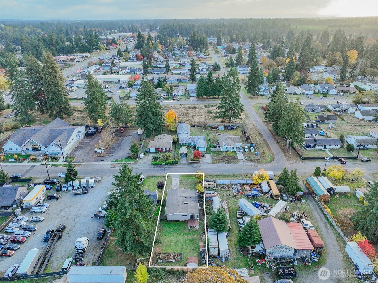 237 167th Street South Spanaway, WA 98387 - Photo 30 of 30 an aerial view of multiple house