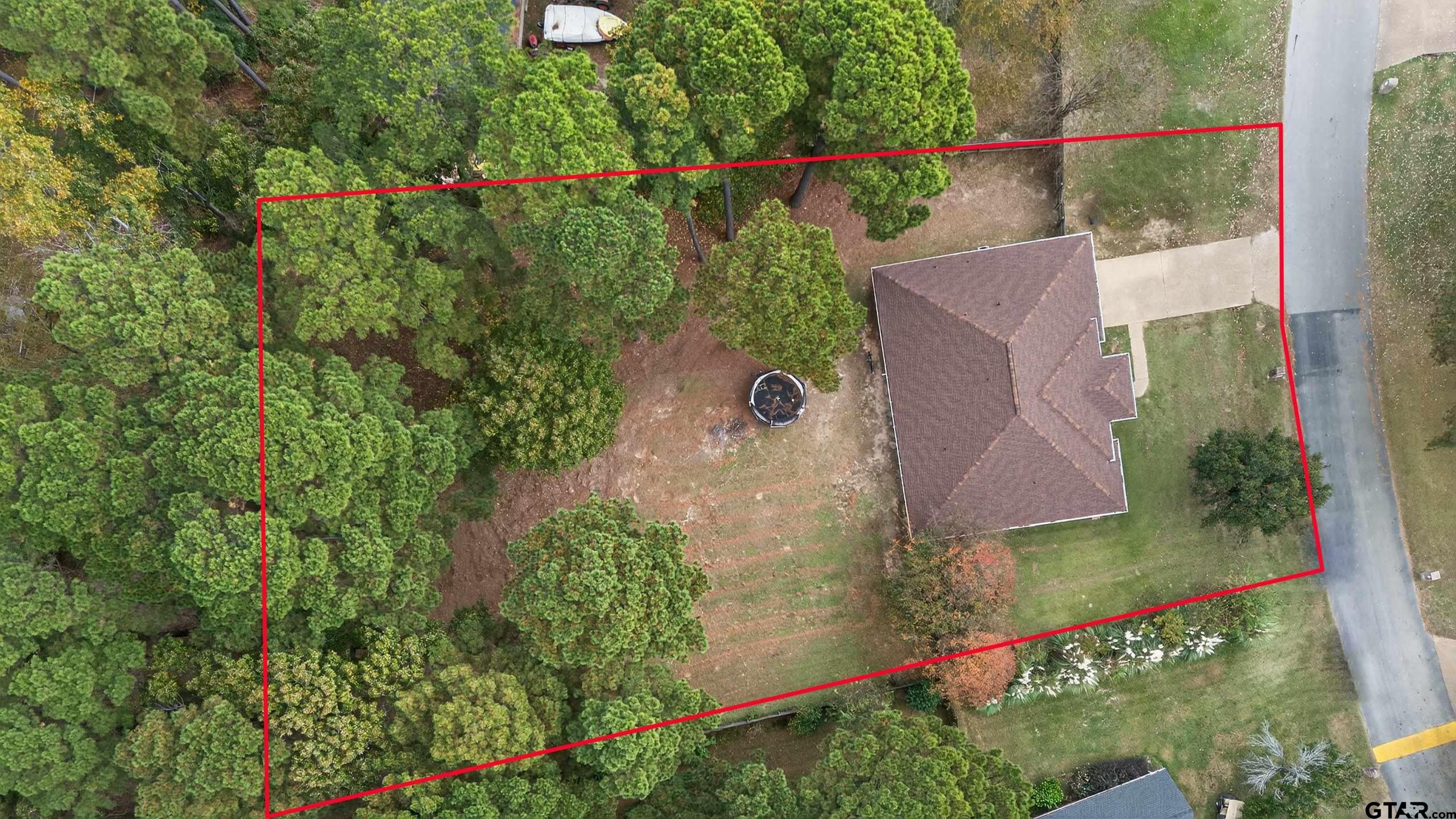 21112 Altuda Lane Flint, TX 75762 - Photo 44 of 48 an aerial view of a house