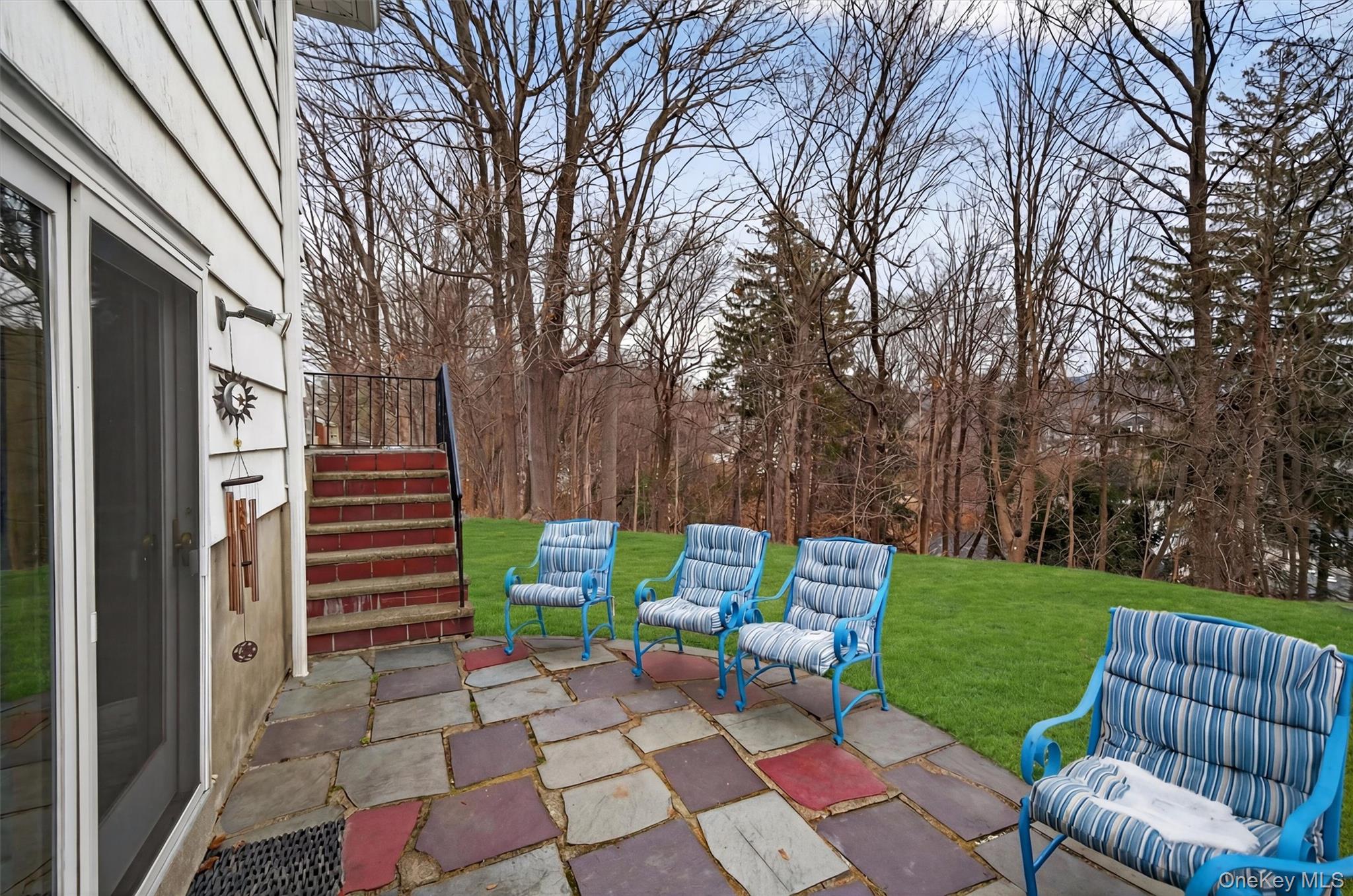 152 Old State Road Highland Falls, NY 10928 - Photo 35 of 38 a view of a chairs in a backyard