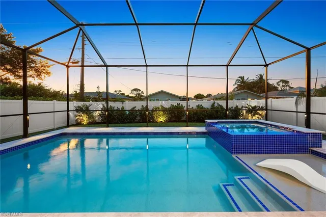 a view of a indoor swimming pool