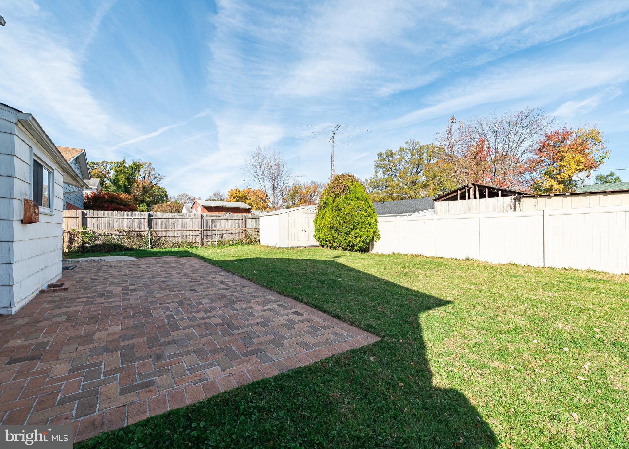 2006 Pelden Road Hyattsville, MD 20783 - Photo 21 of 22 Backyard offers privacy and loads of sunlight
