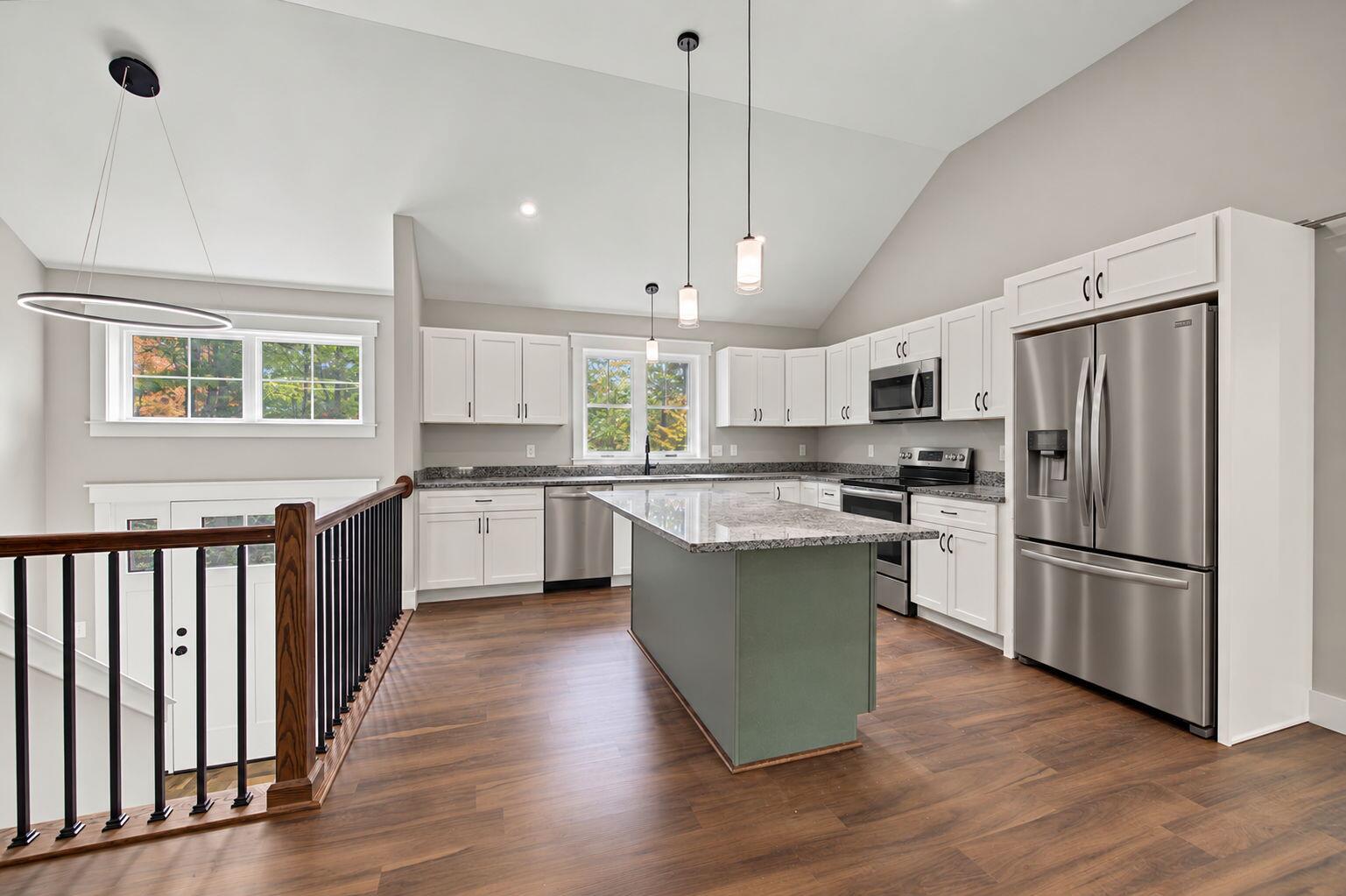901 Lovell Road Fryeburg, ME 04037 - Photo 13 of 40 4-web-or-mls-Bright Modern Kitchen with