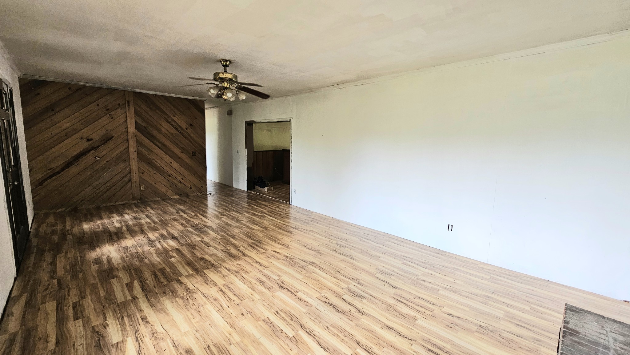 1570 Bear Creek Road Collinwood, TN 38450 - Photo 5 of 10 a view of empty room with wooden floor