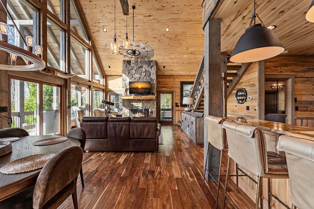 239 Covered Bridge Lane Cherry Log, GA 30522 - Photo 11 of 50 a view of a chairs and table in the patio