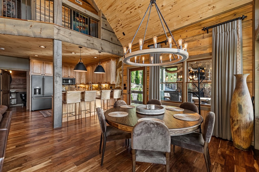 239 Covered Bridge Lane Cherry Log, GA 30522 - Photo 14 of 50 a view of a chairs and a table in the patio