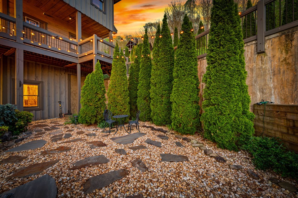 239 Covered Bridge Lane Cherry Log, GA 30522 - Photo 5 of 50 a view of a house with a backyard