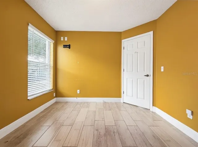 a view of a swimming pool and outdoor space