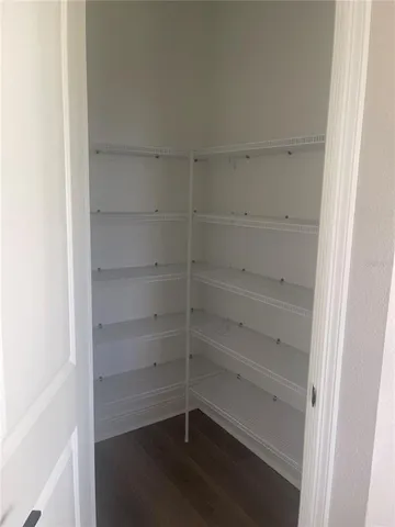 a view of walk in closet