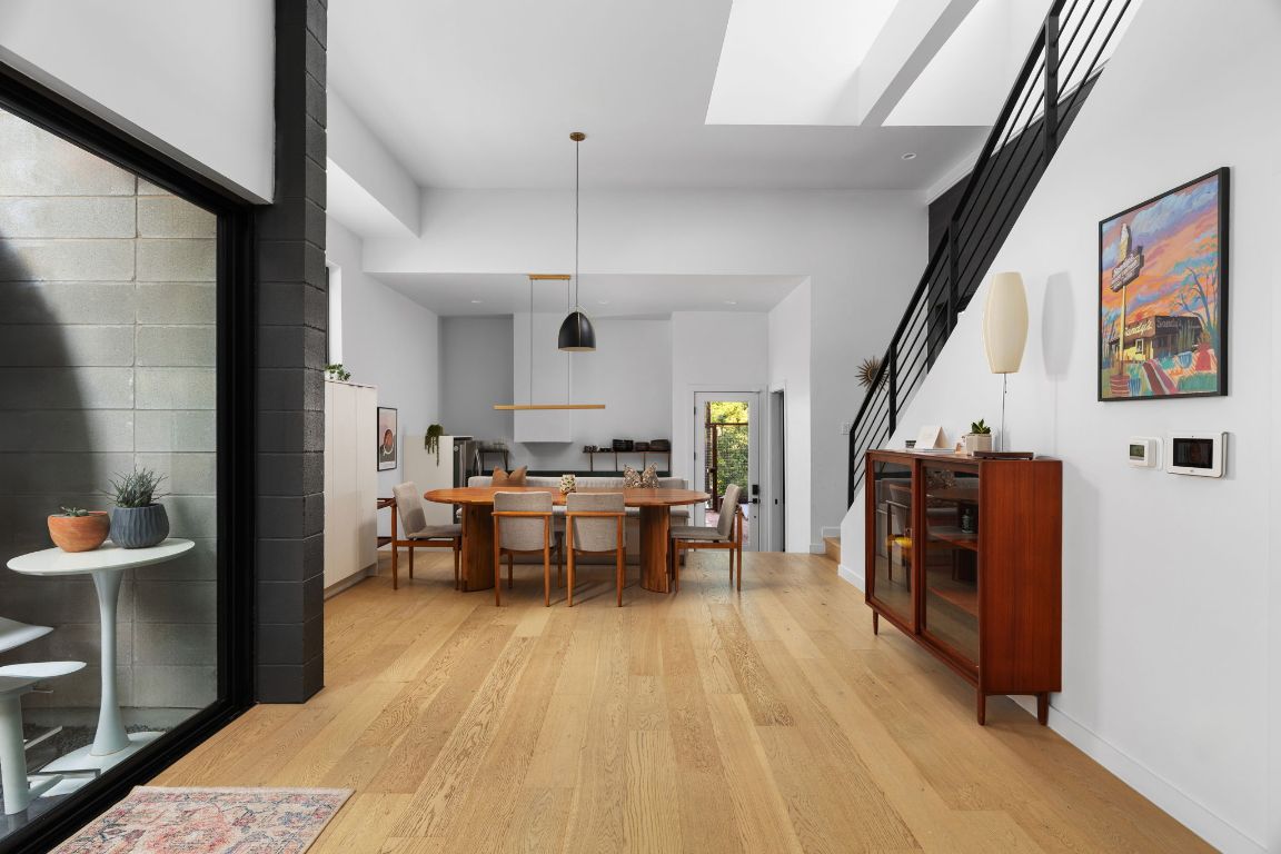 1206 Luna Street Austin, TX 78721 - Photo 27 of 27 a view of a living room and dining room