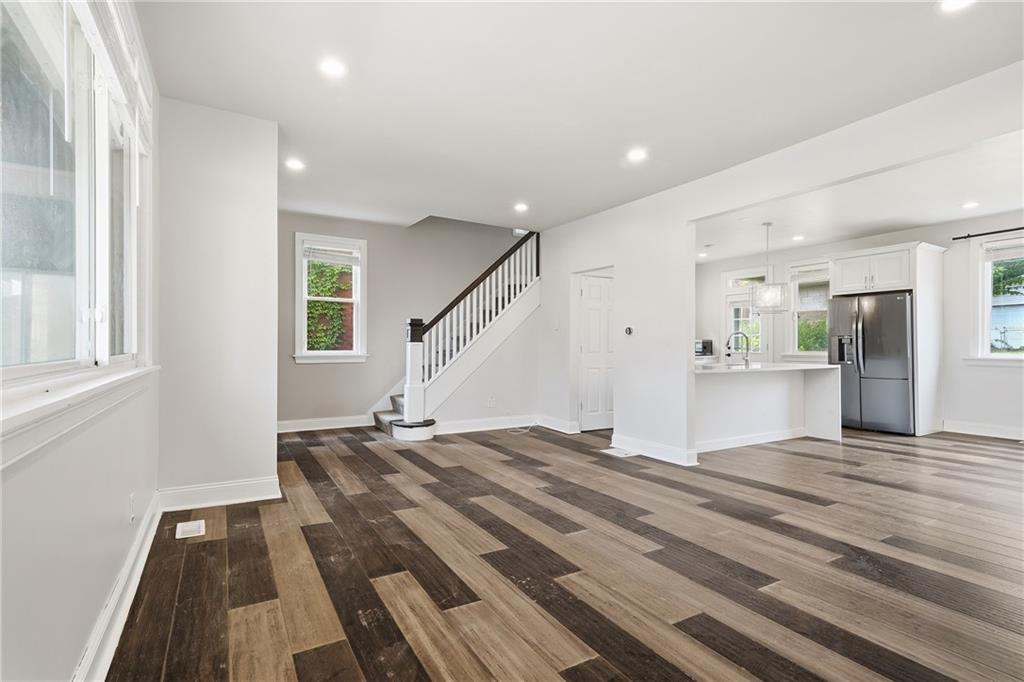 750 Mary Street McKees Rocks, PA 15136 - Photo 10 of 43 Large living room with recessed lighting.