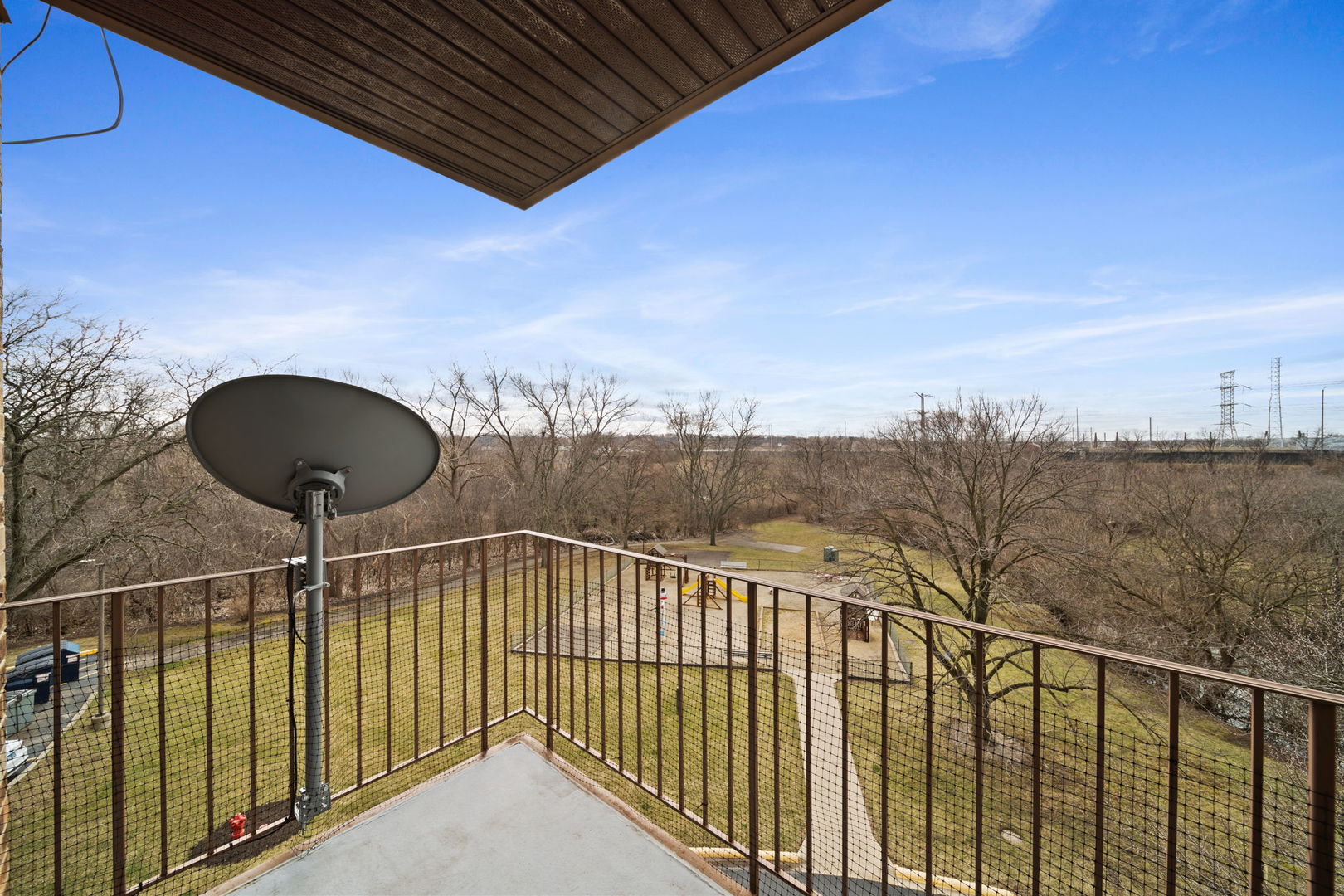 425 Walnut Creek Road, Unit 1401 Lisle, IL 60532 - Photo 4 of 19 a view of a balcony with an outdoor space