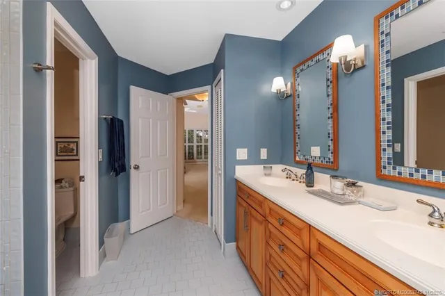 a view of a chairs and table in the patio