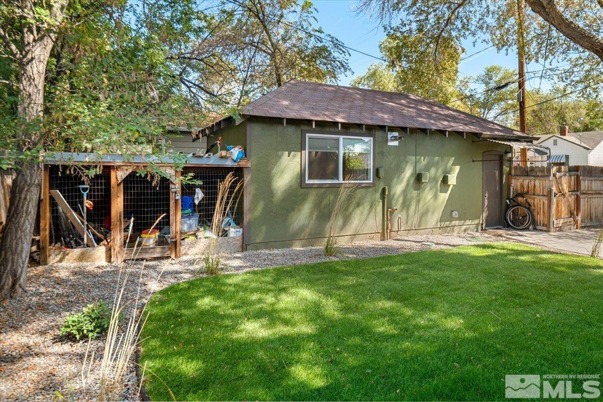 609 West 11th Street Reno, NV 89503 - Photo 10 of 29 a view of a barn with a yard