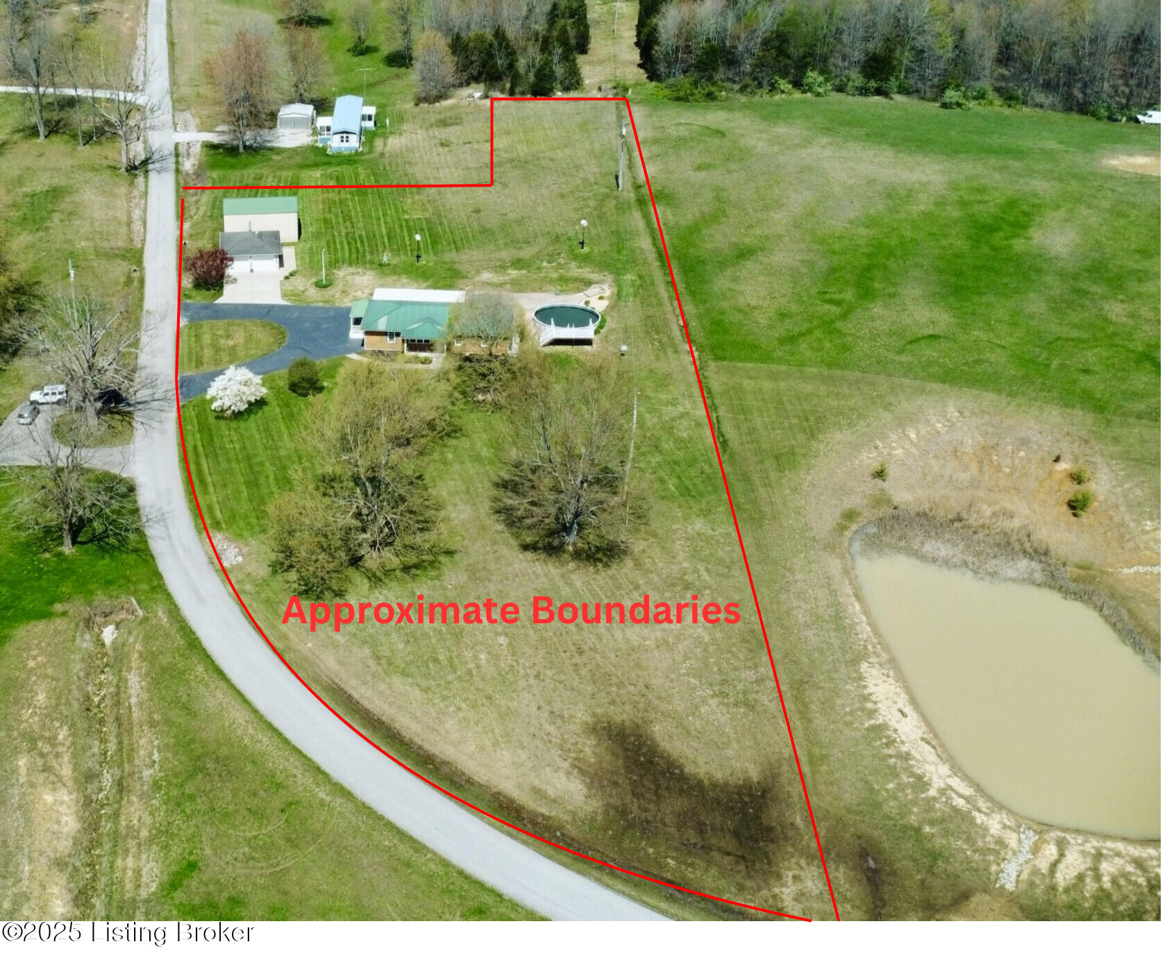 868 Frontage Road Leitchfield, KY 42754 - Photo 3 of 89 Lines are approximate