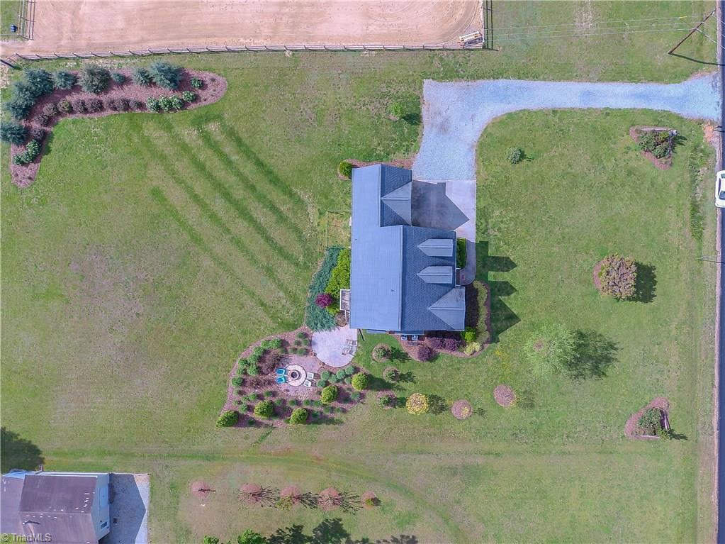 7611 Strawberry Road Summerfield, NC 27358 - Photo 19 of 22 Aerial view of 7611 Strawberry Road
