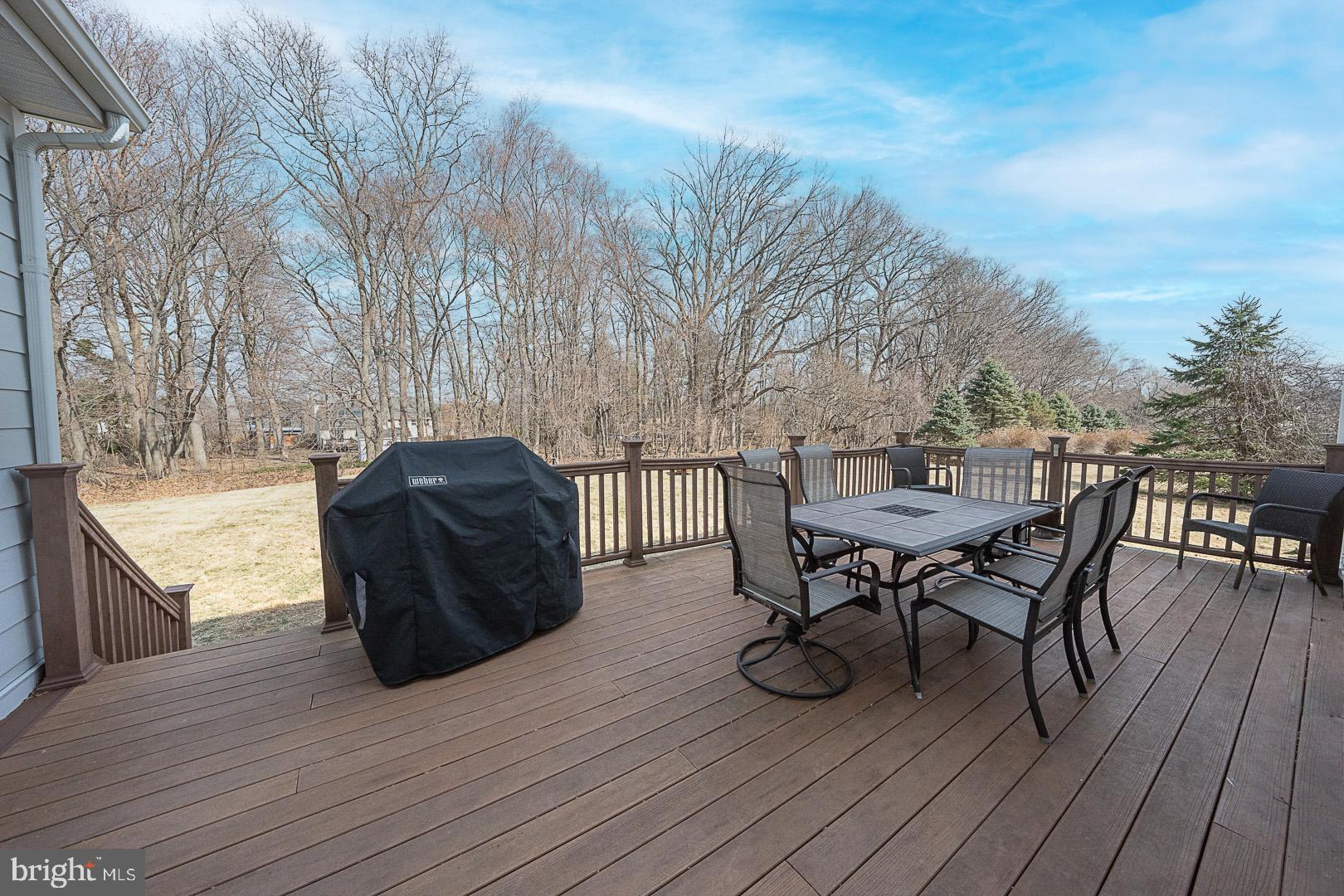 1545 Morstein Road Malvern, PA 19355 - Photo 37 of 41 a view of a dinning table and chairs on roof deck