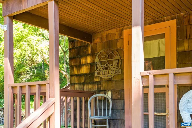 front view of a house with a garden