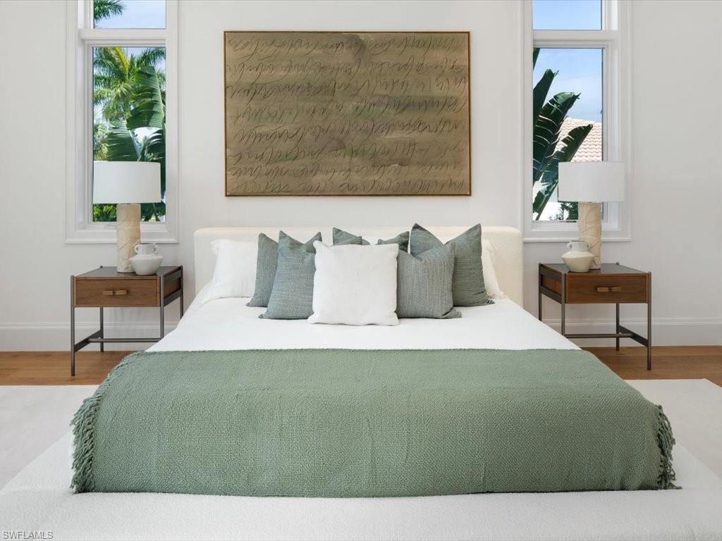 620 Binnacle Drive Naples, FL 34103 - Photo 25 of 49 Bedroom with hardwood / wood-style flooring