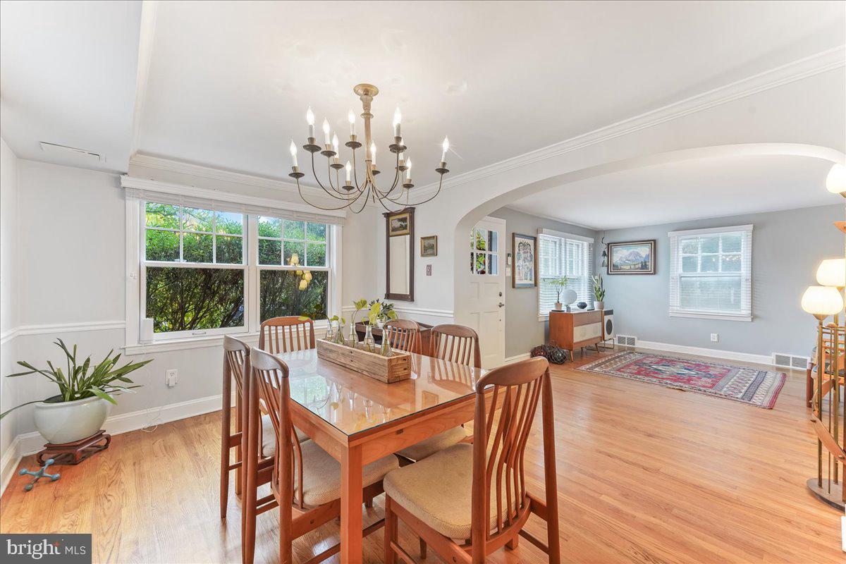 42 Preston Road Media, PA 19063 - Photo 5 of 35 a view of a dining room with furniture window and outside view