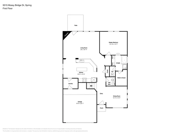 $2,330 | 5015 Mossy Bridge Drive, Spring, TX 77379