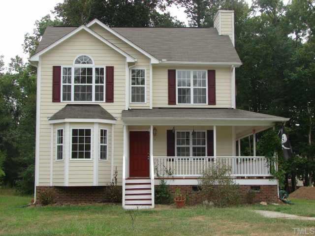 24 Round Spring Lane Durham, NC 27712 - Photo 1 of 1 WELCOME TO 24 ROUND SPRING LANE... PLENTY OF ROCKING CHAIRS WILL FIT ON THIS PORCH!
