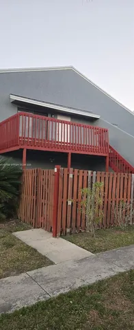 a view of wooden building