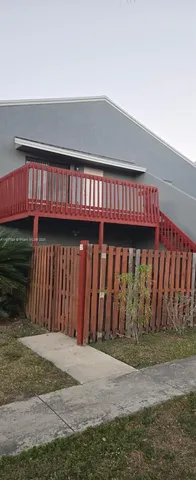 a view of wooden building