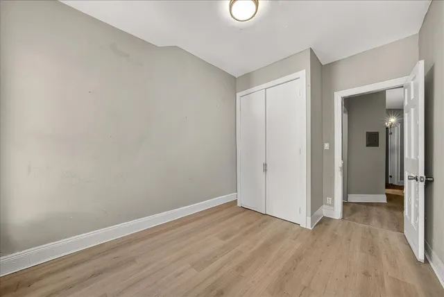 wooden floor in an empty room