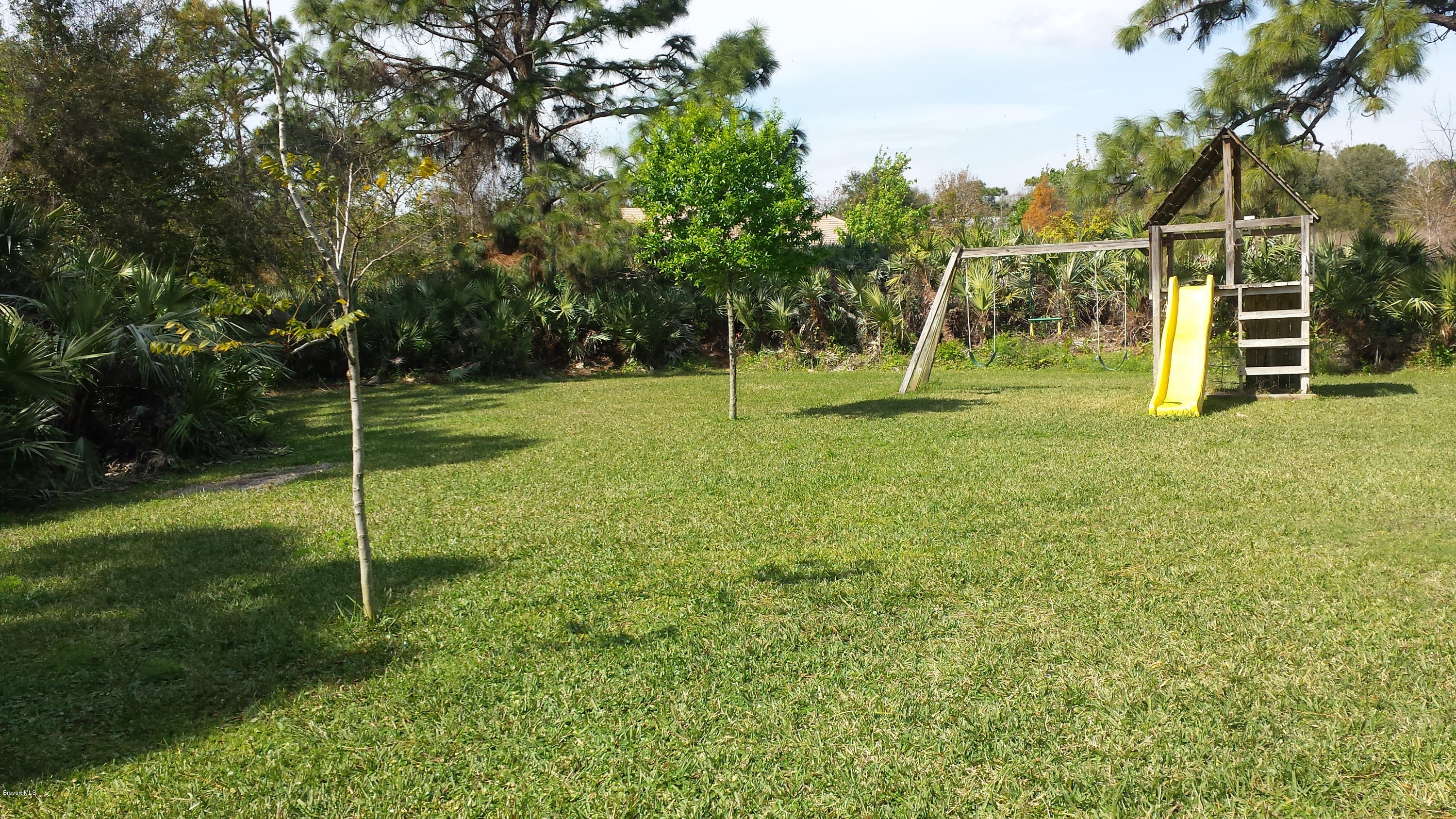3942 Sparrow Hawk Road Melbourne, FL 32934 - Photo 6 of 12 Private Back Yard