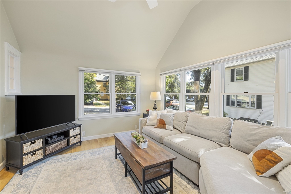 8 Hatch Road Medford, MA 02155 - Photo 4 of 42 a living room with furniture and a flat screen tv