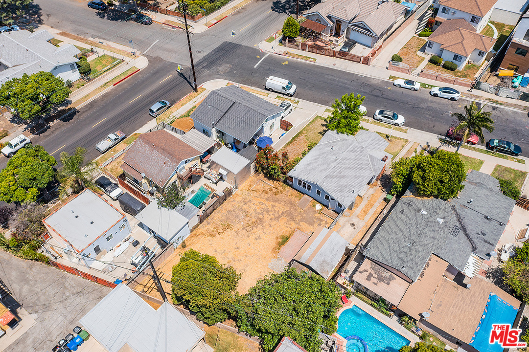 2346 Ridgeview Avenue Los Angeles, CA 90041 - Photo 22 of 22 an aerial view of a house with a garden