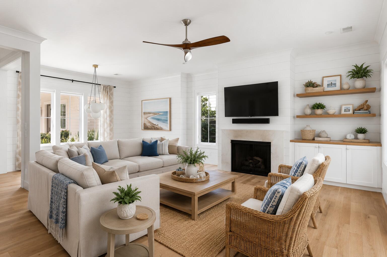 1124 Fulton Hall Lane Mount Pleasant, SC 29466 - Photo 3 of 47 L/R w/ Virtual staging