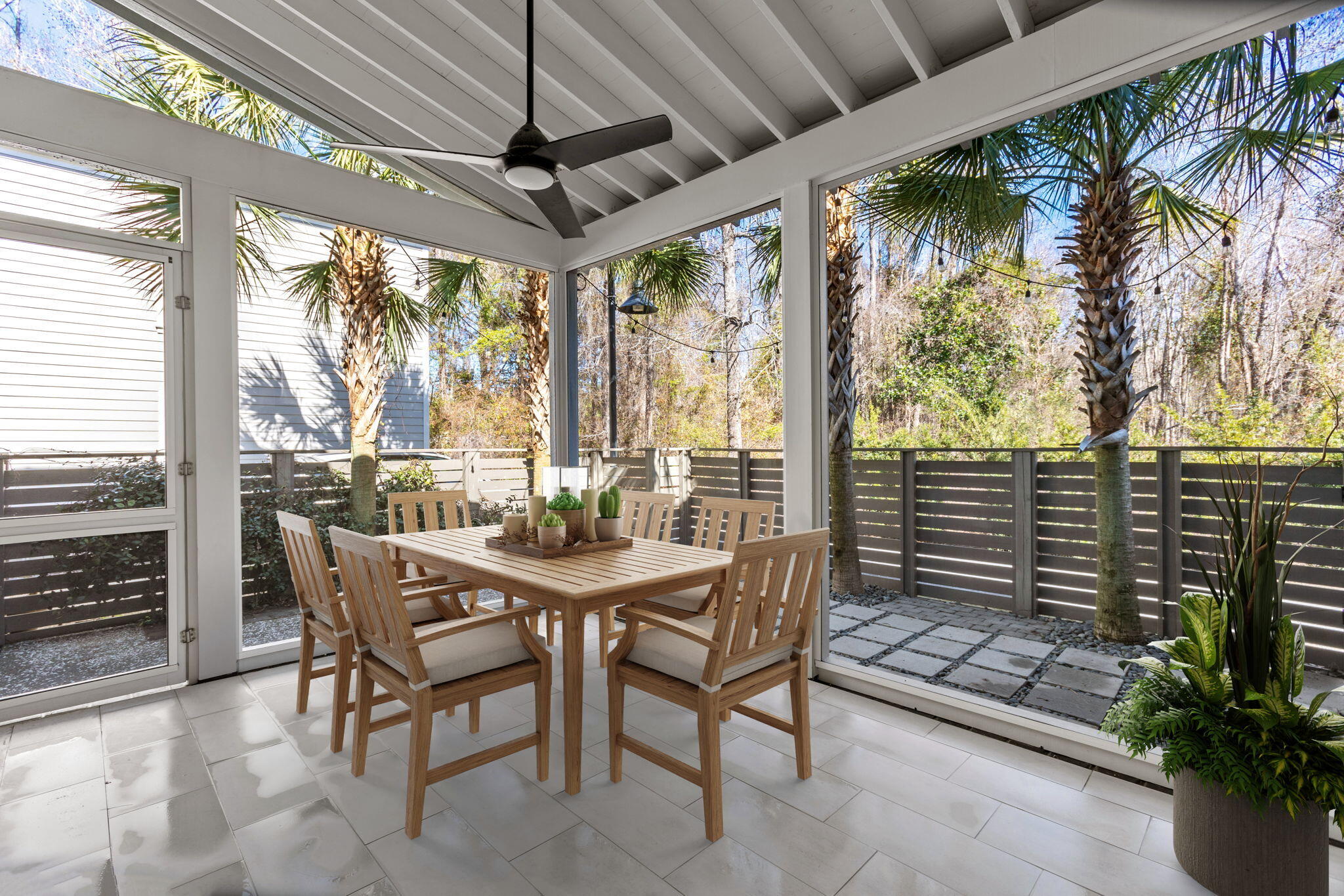 1124 Fulton Hall Lane Mount Pleasant, SC 29466 - Photo 6 of 47 Back porch with virtual staging