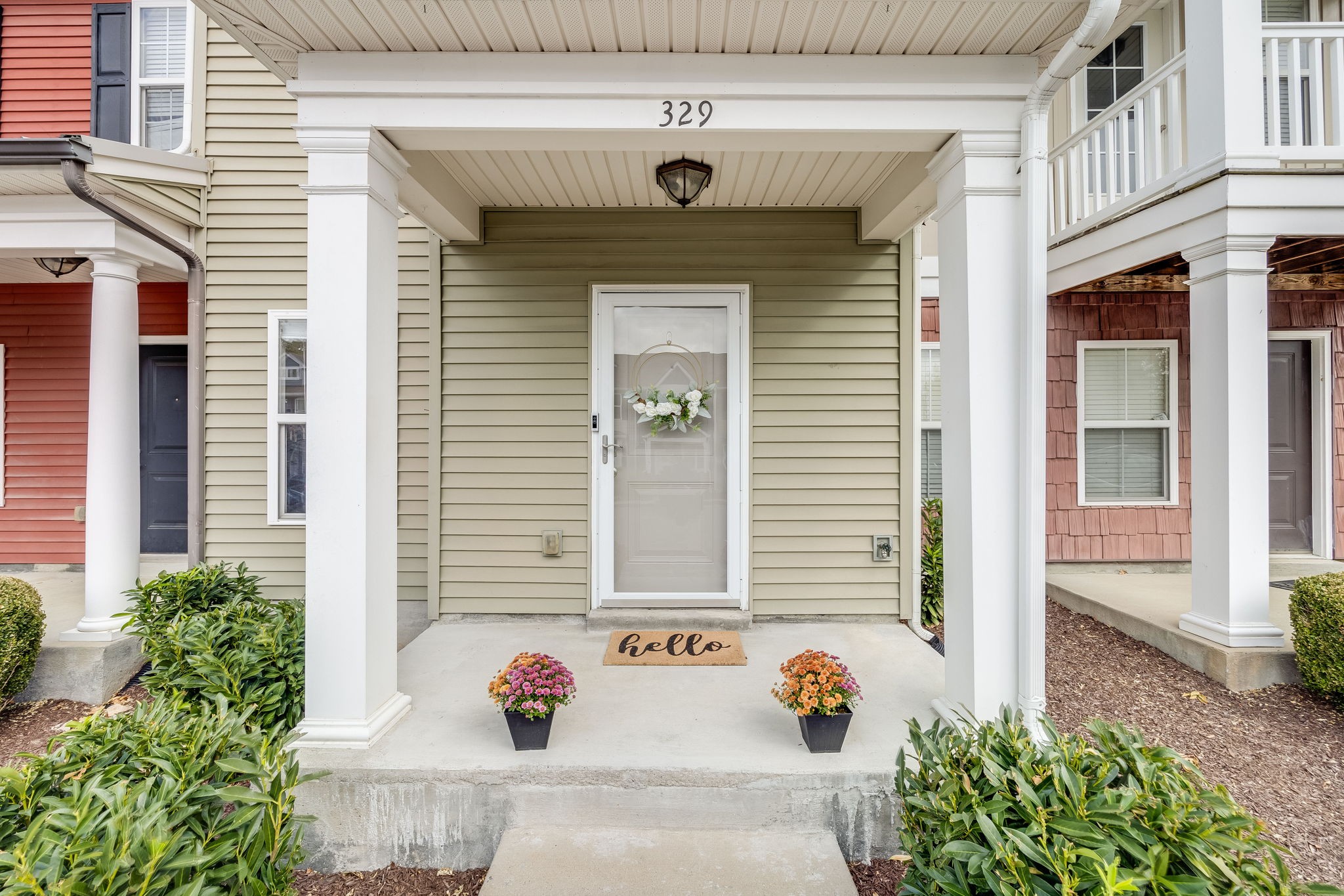 1382 Rural Hill Road, Unit 329 Antioch, TN 37013 - Photo 2 of 30 This is such a welcoming front porch. The front door also has a glass screen door that lets in additional natural light!