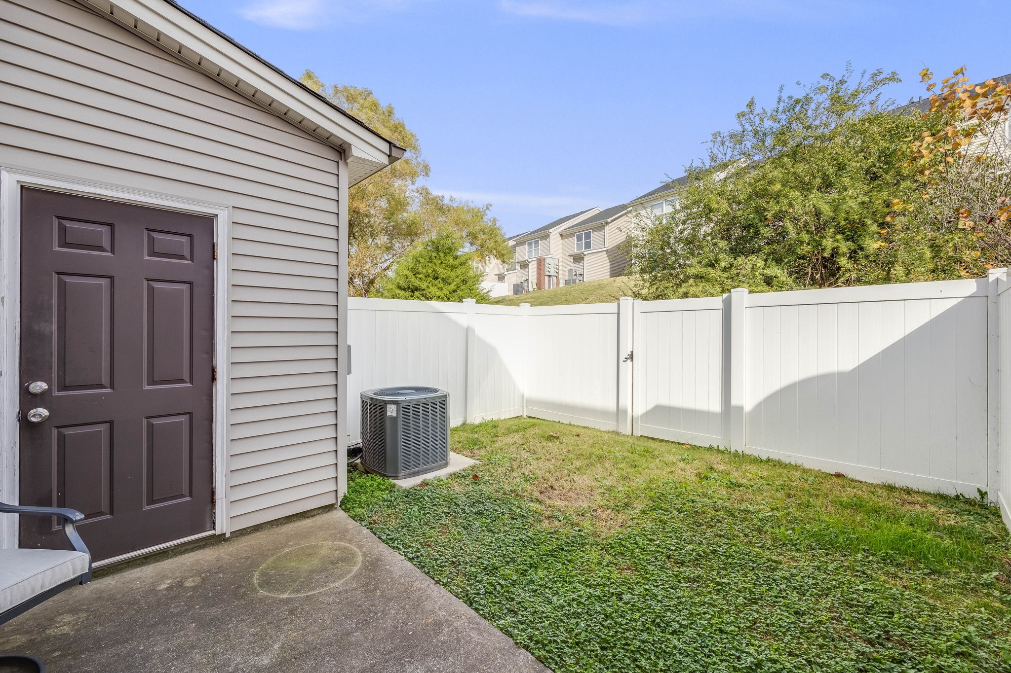1382 Rural Hill Road, Unit 329 Antioch, TN 37013 - Photo 24 of 30 Fenced backyard space. The door on the left is a storage unit space!