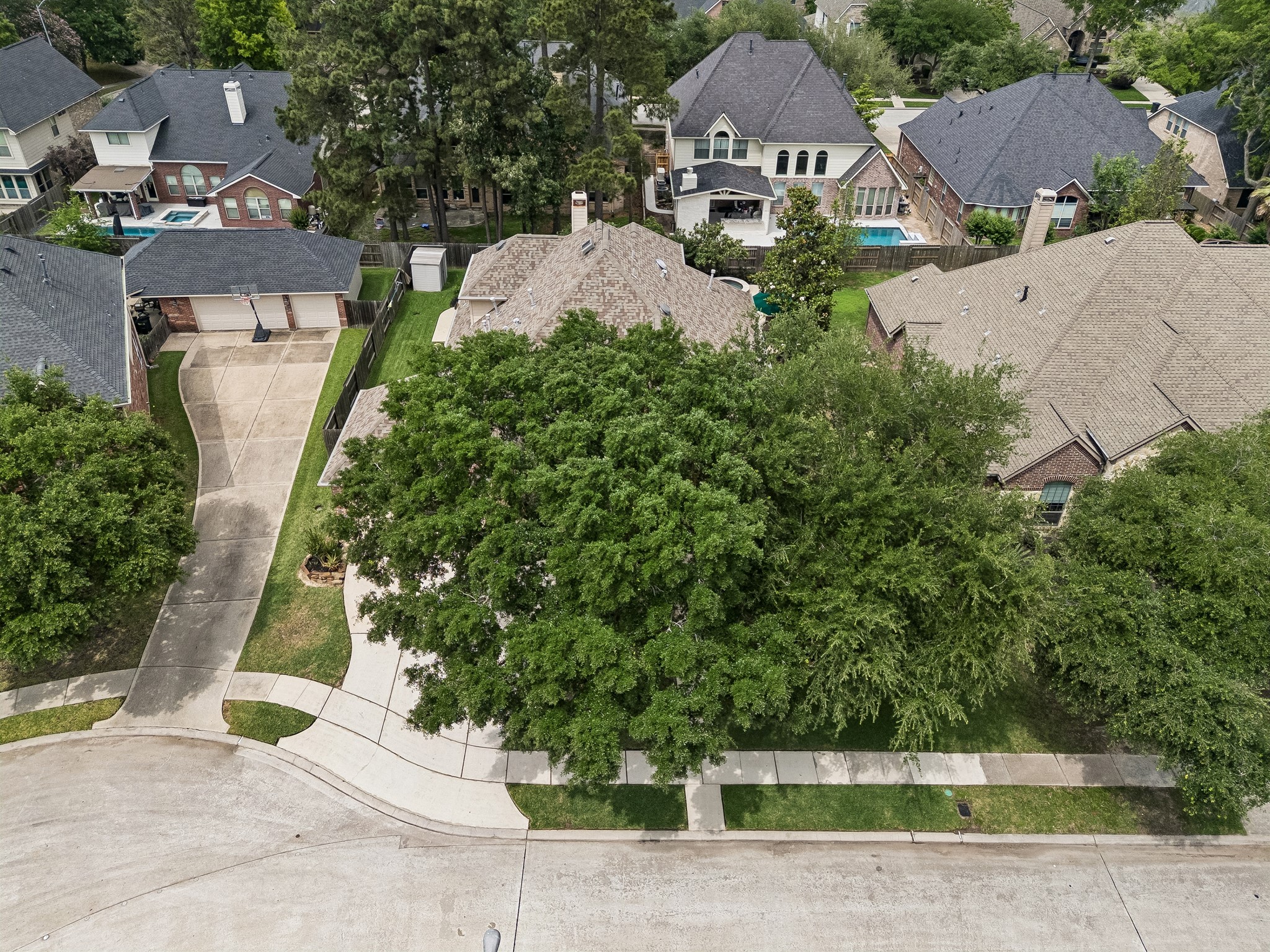12523 Cedar Key Trail Humble, TX 77346 - Photo 31 of 33 an aerial view of a house