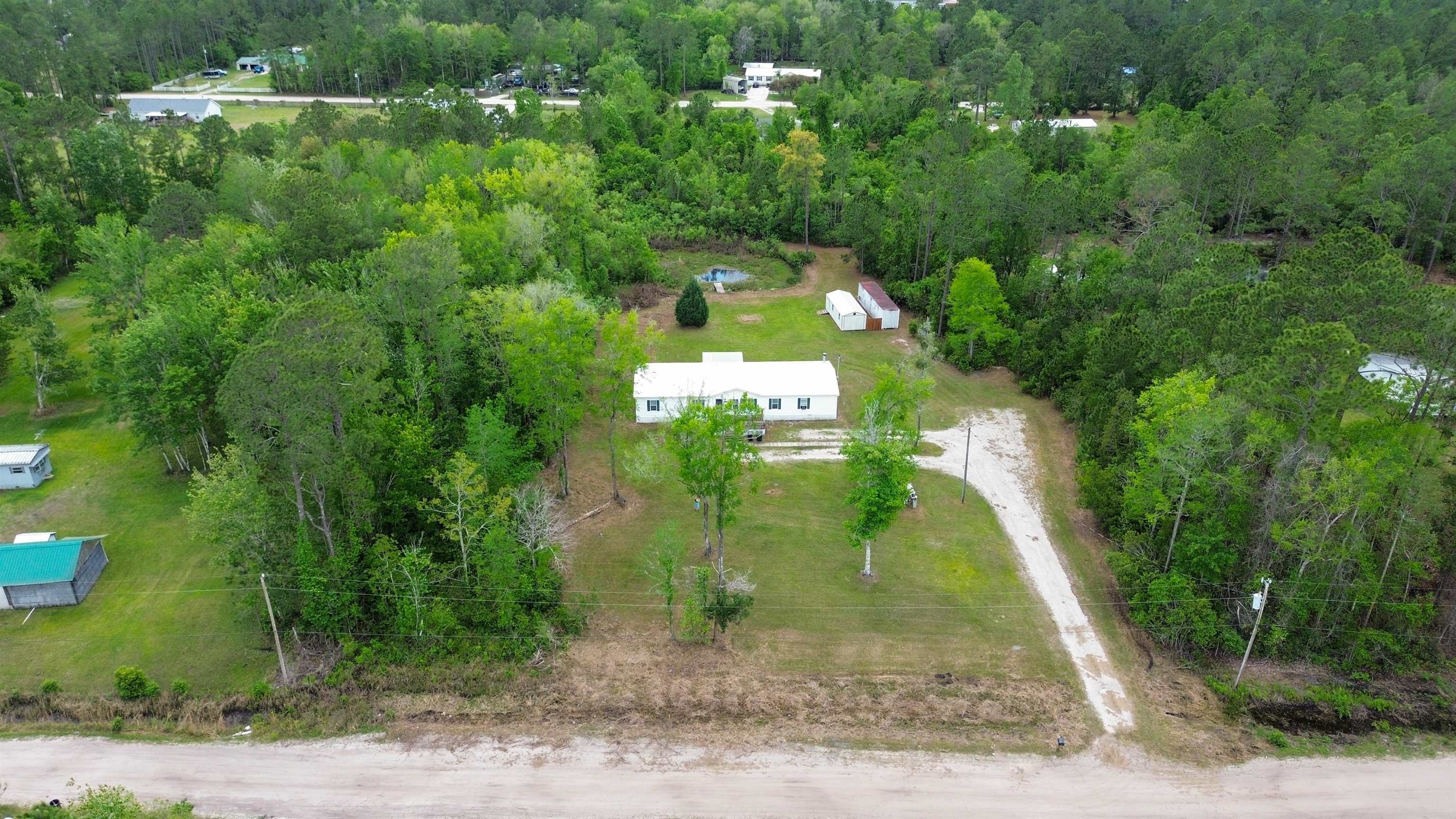 117 Jack Road Palatka, FL 32177 - Photo 31 of 34 an aerial view of a house