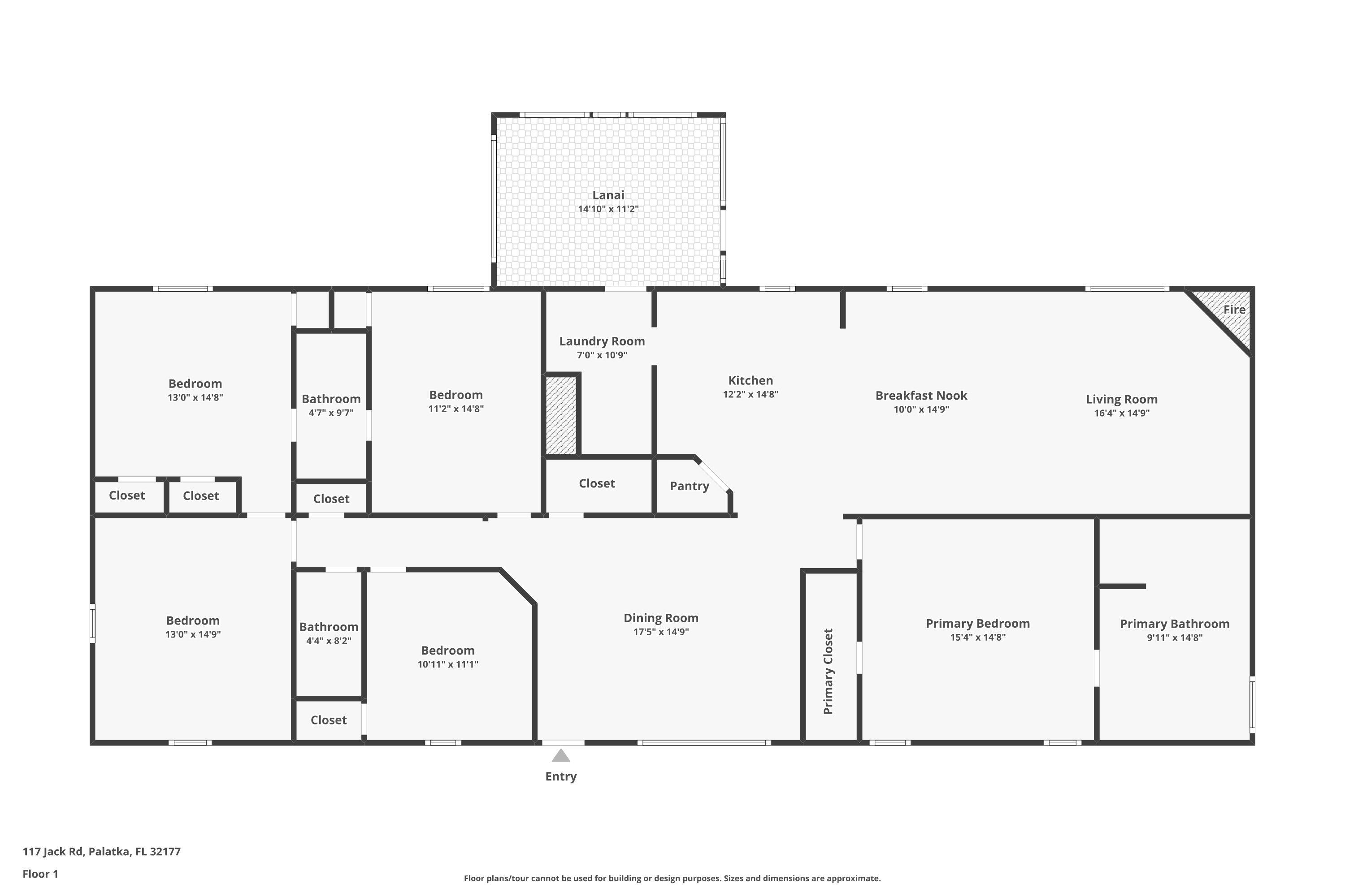 117 Jack Road Palatka, FL 32177 - Photo 34 of 34 a picture of a rug