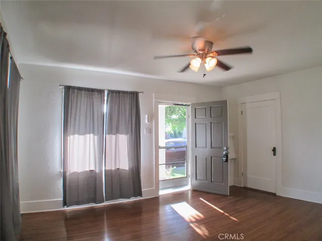 wooden floor in an empty room
